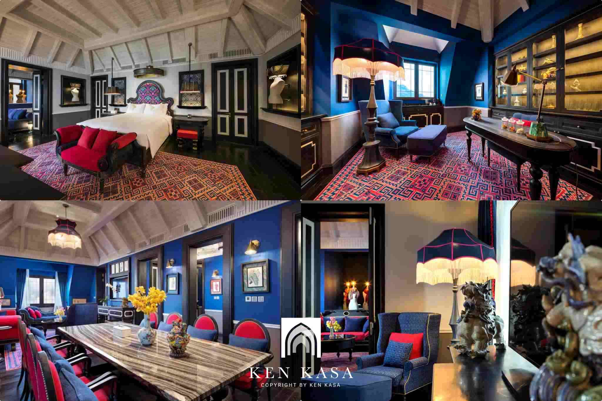 Mẫu ph&ograve;ng tổng thống đẹp hotel dela coupole sapa